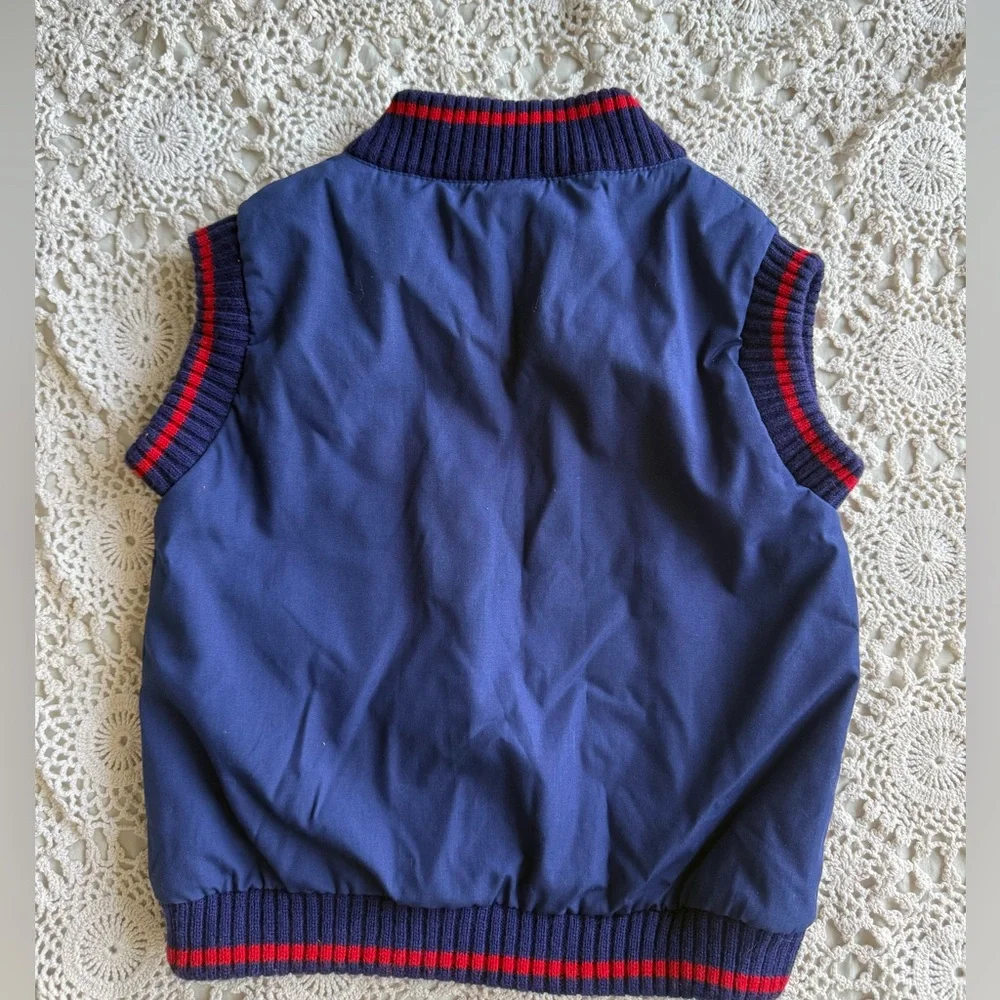 Vintage Toddler Ski Patrol Vest - Picture 3 of 3